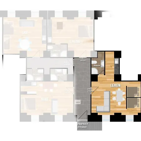 Appartement The Maze